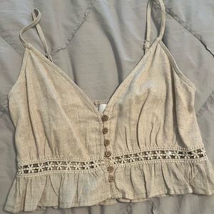 Cream Skylar and Madison Top